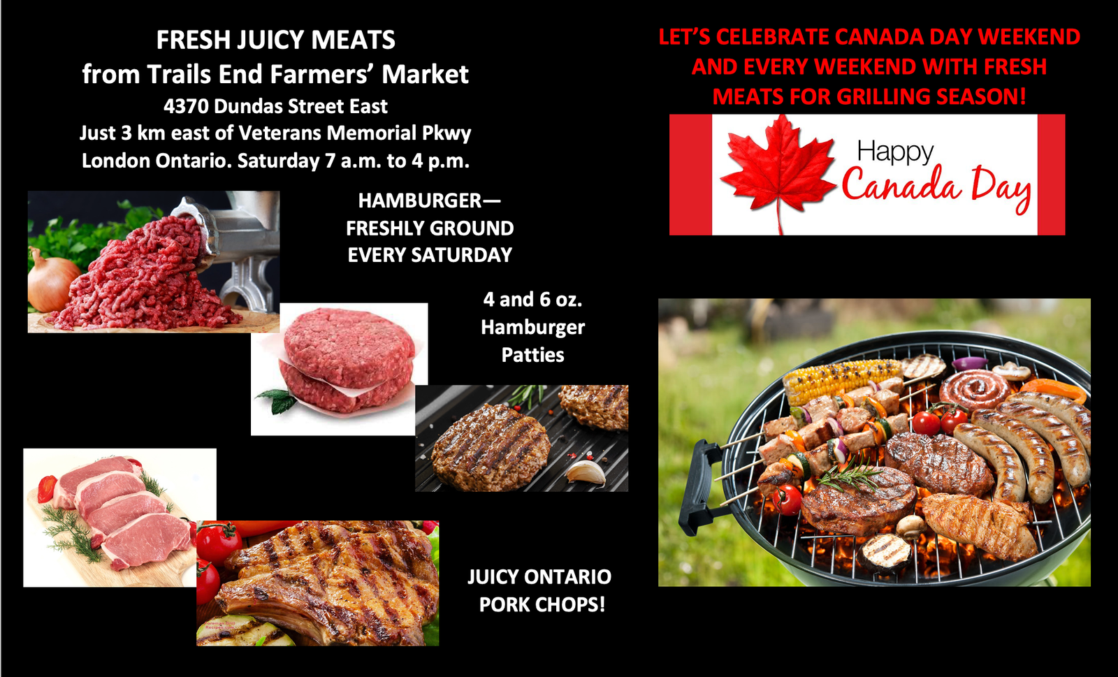 meat ad for canada day weekend