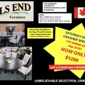 saturday door crasher special june 27 2026 furniture