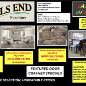 FEATURED DOOR CRASHER SPECIALS JULY 25 2026