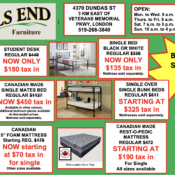 back to school sale furniture 2026 august