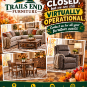 furniture ad fall virtual with 3 images