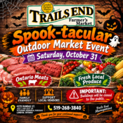 Spook tacular Trails End Market Event