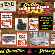 outdoor door crasher sale oct 24 2026